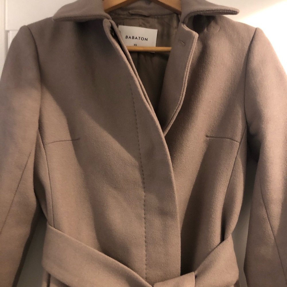 Babaton wool Coat - Picture 3 of 5